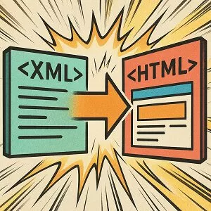 xml consumida pelo html