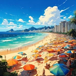praia no Rio de Janeiro