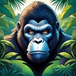 gorila na selva