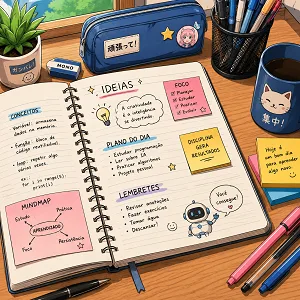 caderno de anotacoes